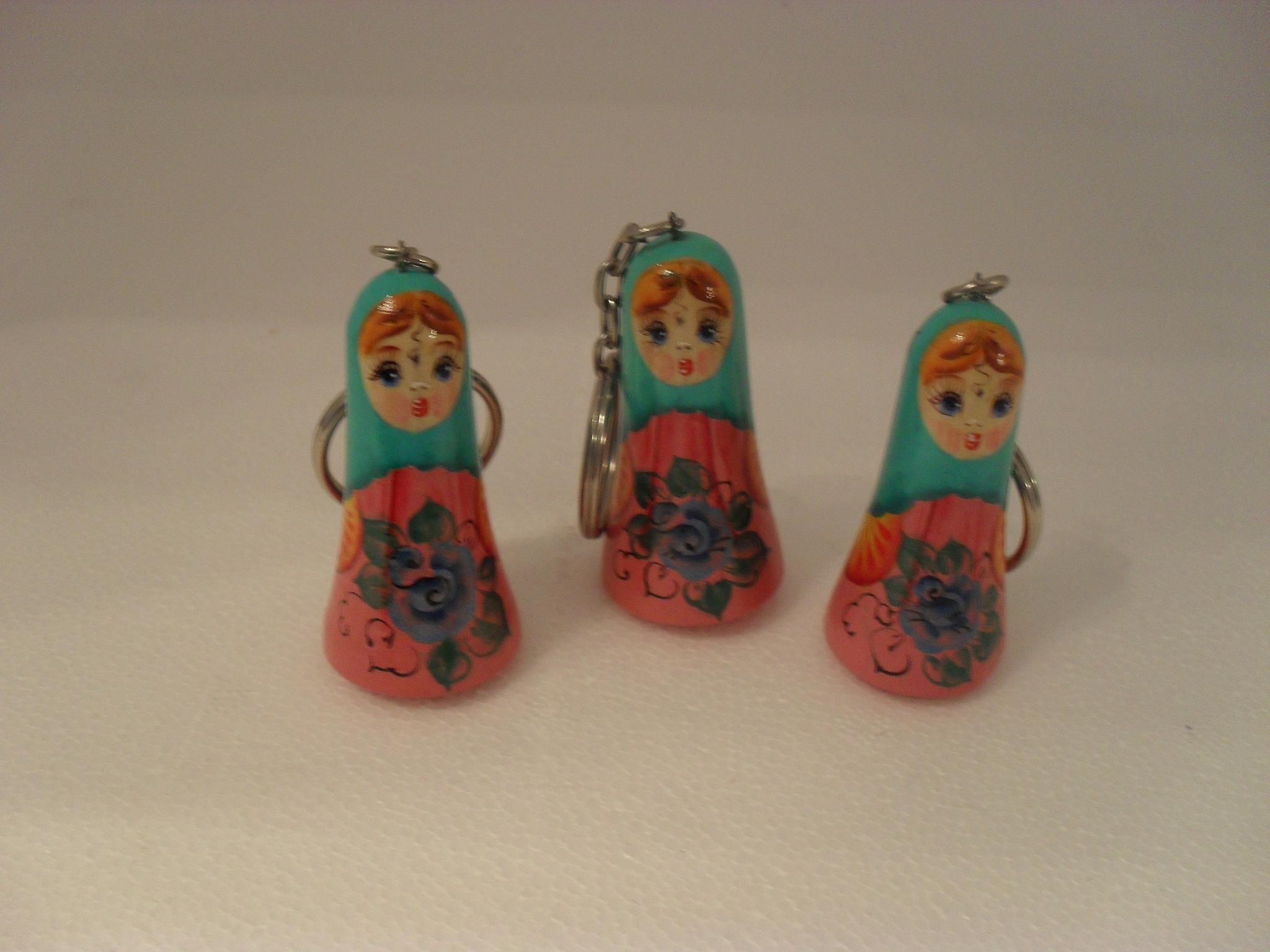 Mat. 24  Matryoshka Dolls  - Key Rings.